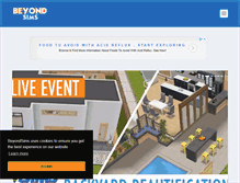 Tablet Screenshot of beyondsims.com